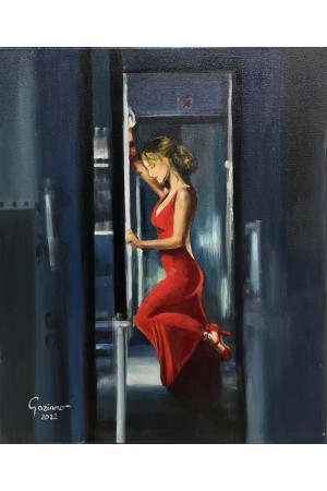 La femme en rouge